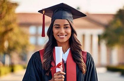 Education-Loan-Assistance-indian-graduate;-graduation-robe-with-diploma