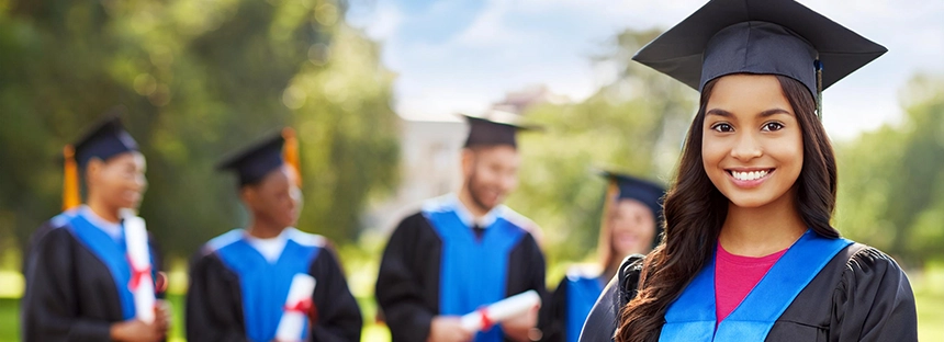 education, graduation IELTS Banner